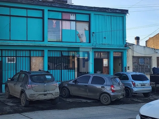 Edificio de departamentos en calle Bilbao 50 de Río Grande donde se realizó uno de los allanamientos antidrogas
