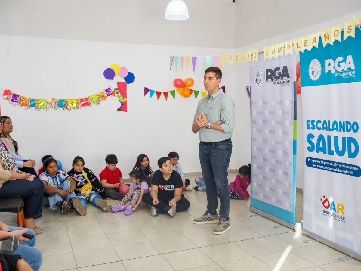 Abiertas las inscripciones al programa “Escalando Salud” para niños con obesidad en Río Grande