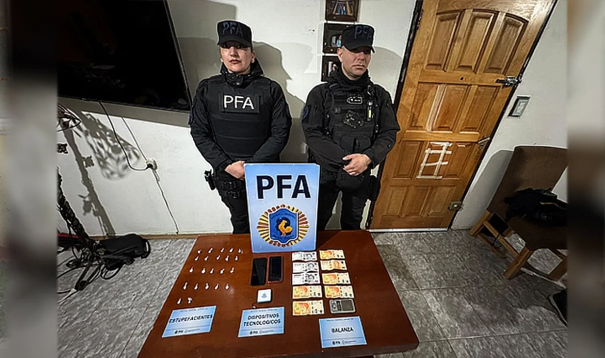 Operativo antidrogas en Chacra IV: secuestran cocaína fraccionada para la venta