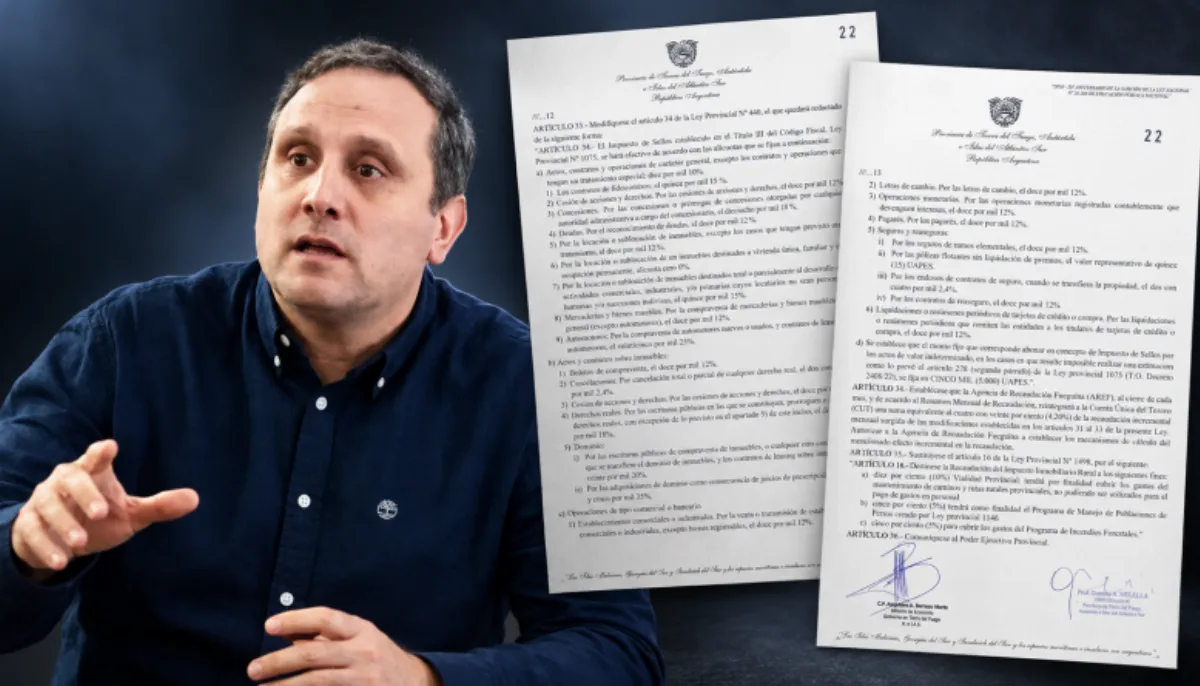 Barroso defendió cambios tributarios por $40 mil millones en el Presupuesto 2027