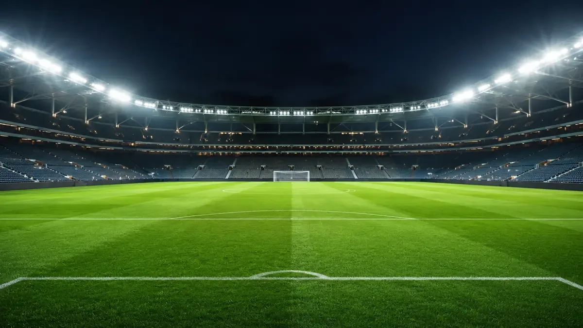 Partido de futbol y playoffs internacionales