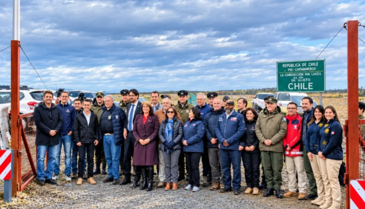 Quedó formalmente habilitado el paso fronterizo Bella Vista en Tierra del Fuego