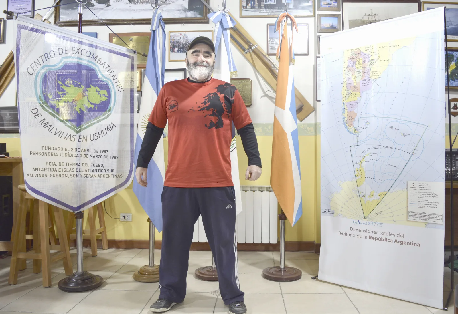 Falleció “Dany” Fagúndez, veterano de Malvinas y vecino histórico de Ushuaia