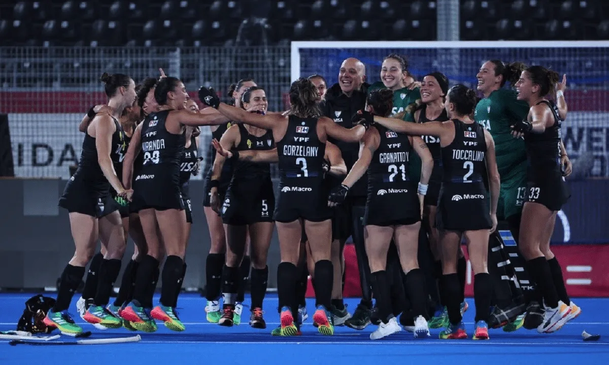 Las Leonas ganaron su tercera estrella en el Mundial de hockey