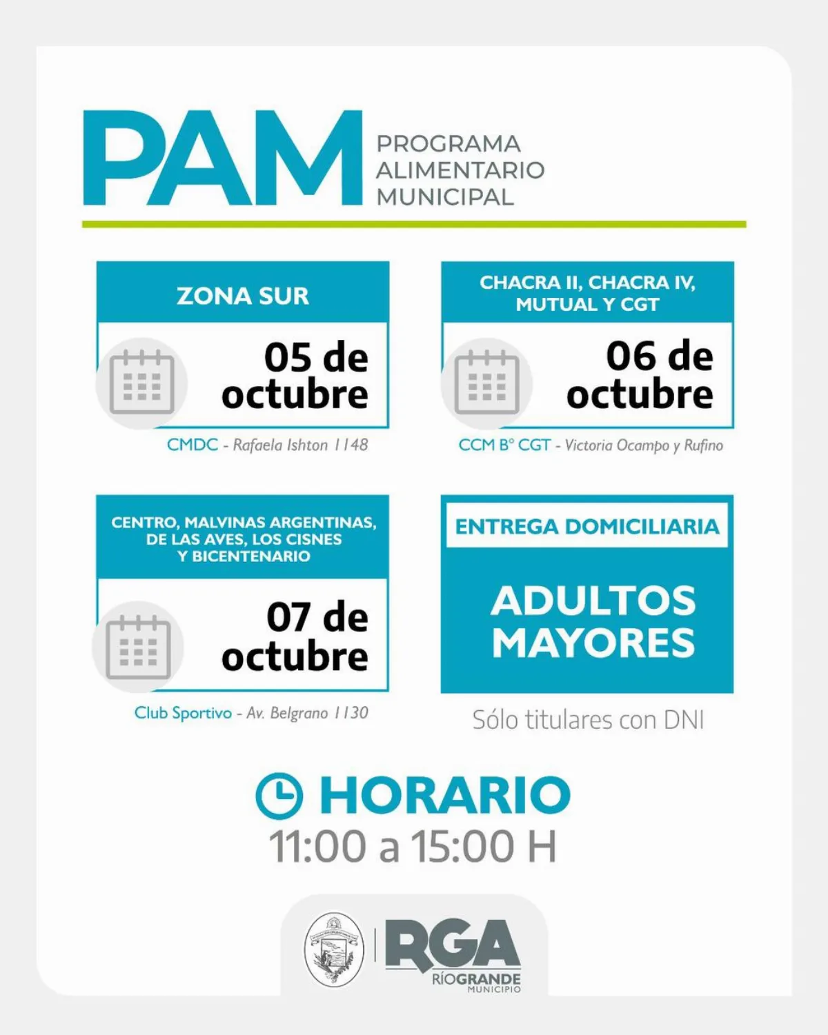 Inicia nueva entrega de módulos alimentarios en Ushuaia