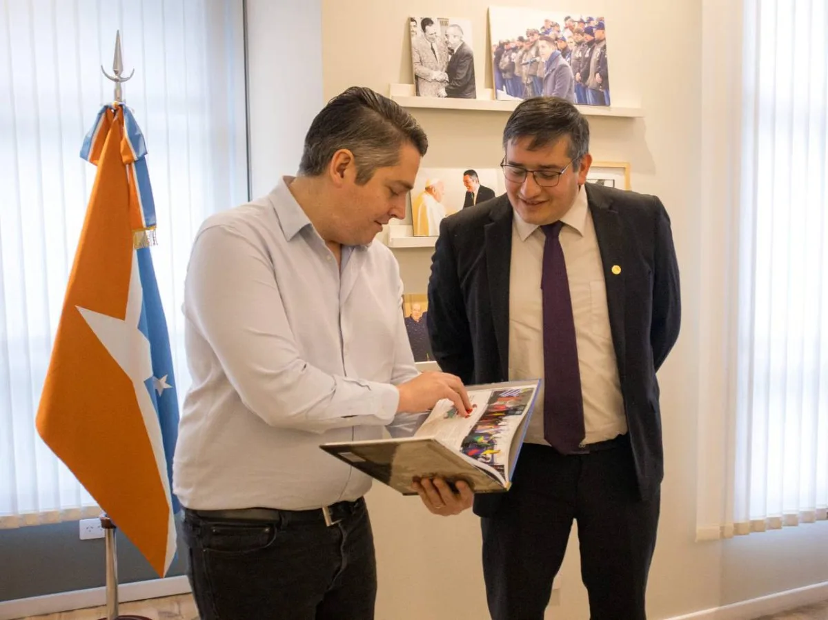 Intendente Pérez recibió a referentes de la Iglesia de Jesucristo de los Santos de los Últimos Días