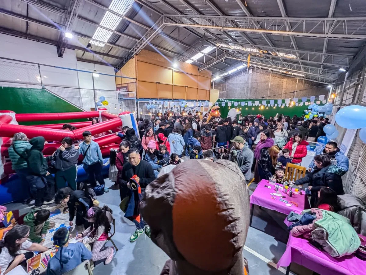 Jornada por el Día de las Infancias en CAMPOLTER reunió a cientos de niños en Ushuaia