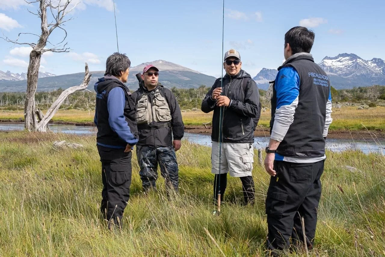 Prueba piloto de pesca deportiva en el río Grande: relevamiento del 17 al 29 de octubre
