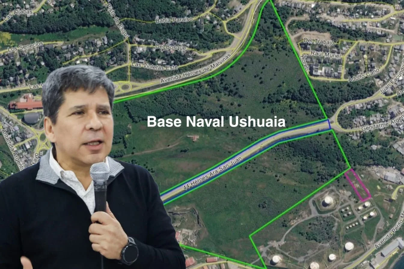 Pino repudió el Decreto 764/2026 que remata 38 hectáreas verdes en el centro de Ushuaia