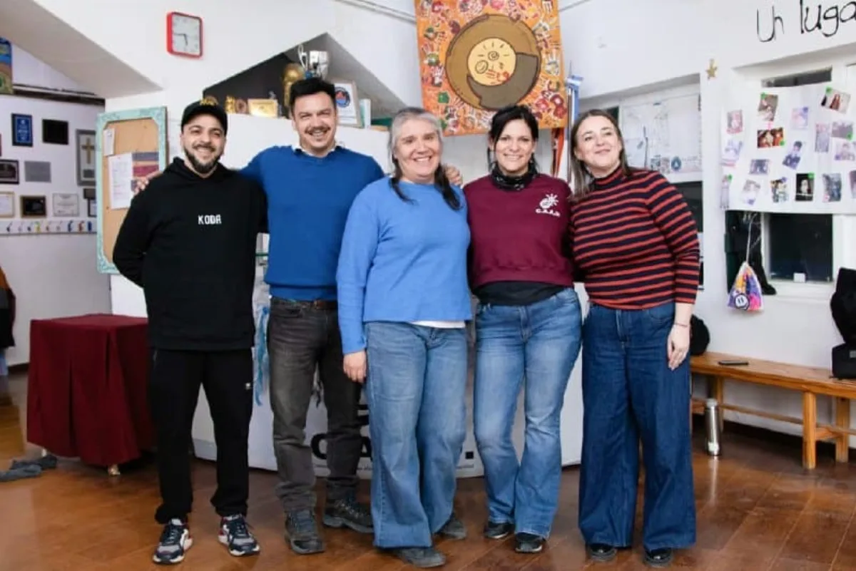 Lucía Rossi recorrió las instalaciones del CAAD Ushuaia