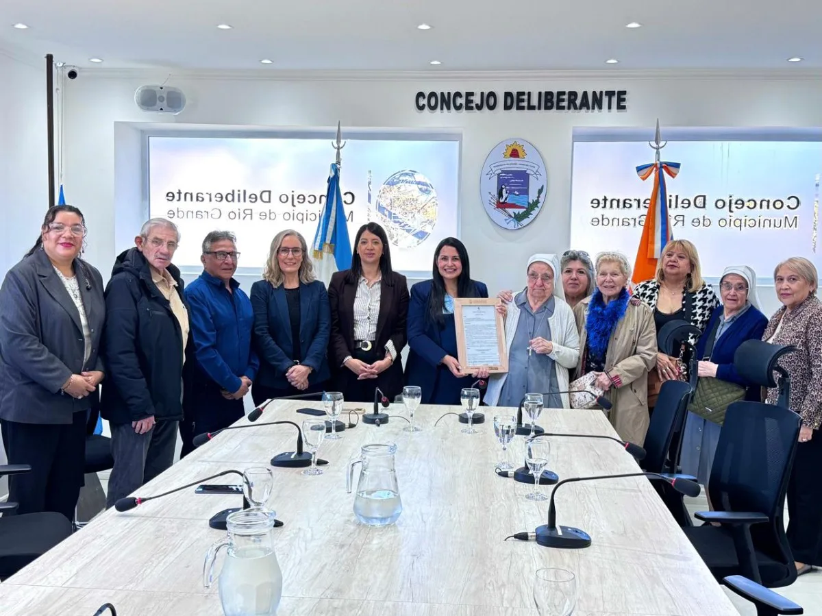 Concejo Deliberante de Río Grande declaró de interés municipal la visita de la Hermana Carla Riva