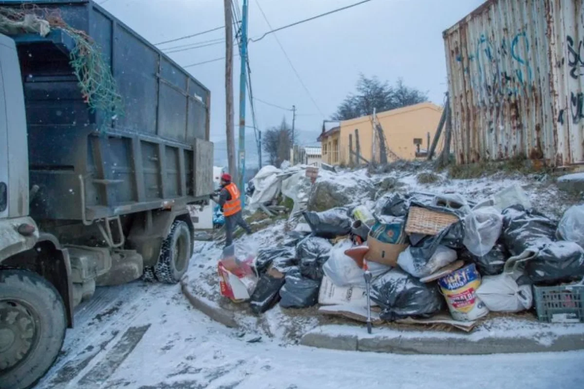 Ushuaia genera 3 kilos de residuos por persona por semana