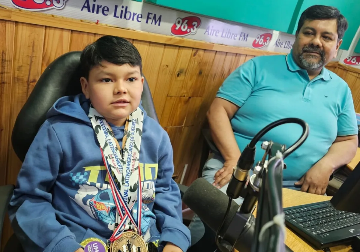 Quimey Carvajal, el riograndense de 9 años que se consagró campeón latinoamericano de ajedrez