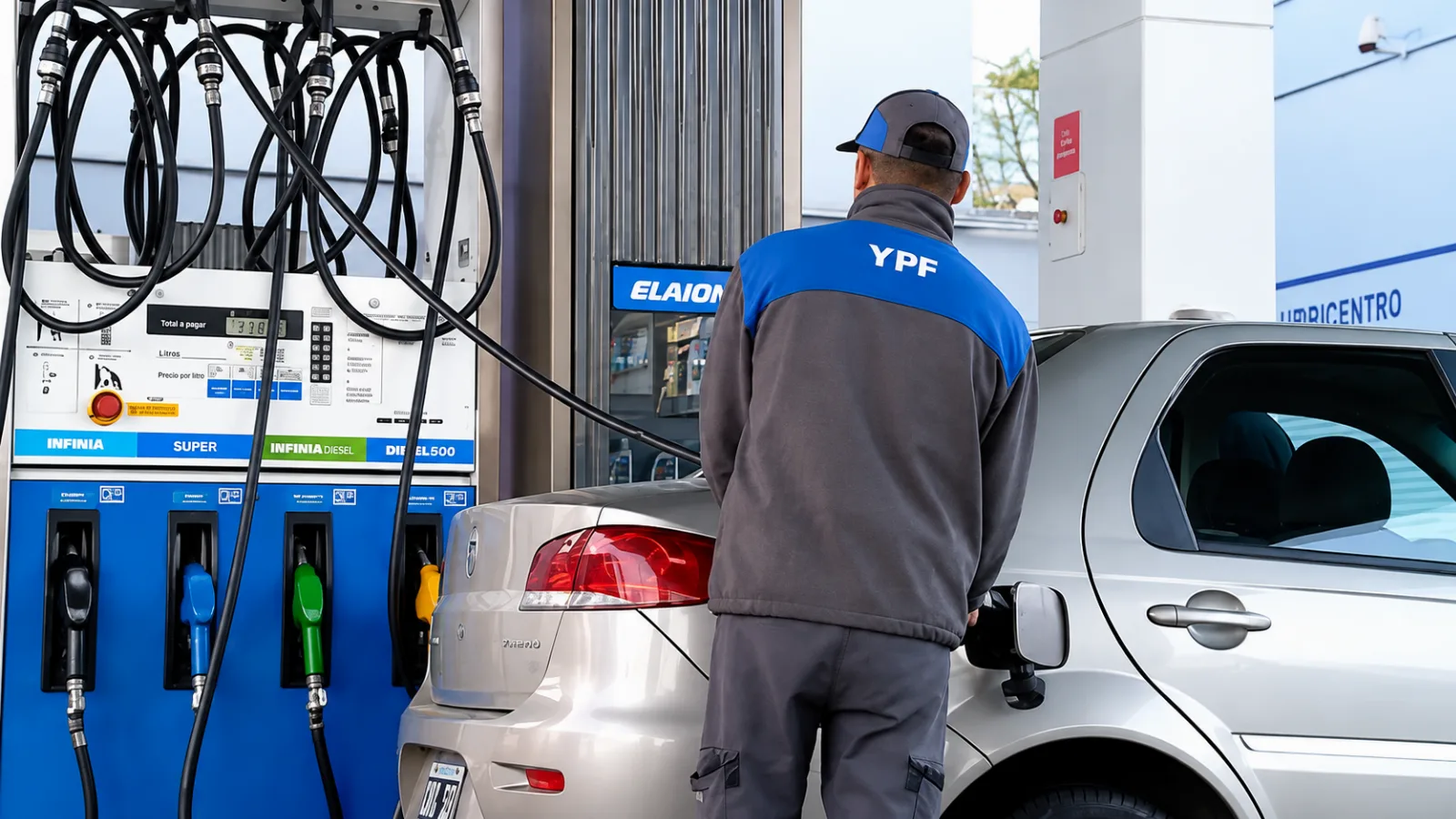 La nafta Súper alcanzó los $1.745 por litro en Tierra del Fuego tras nuevo aumento de YPF